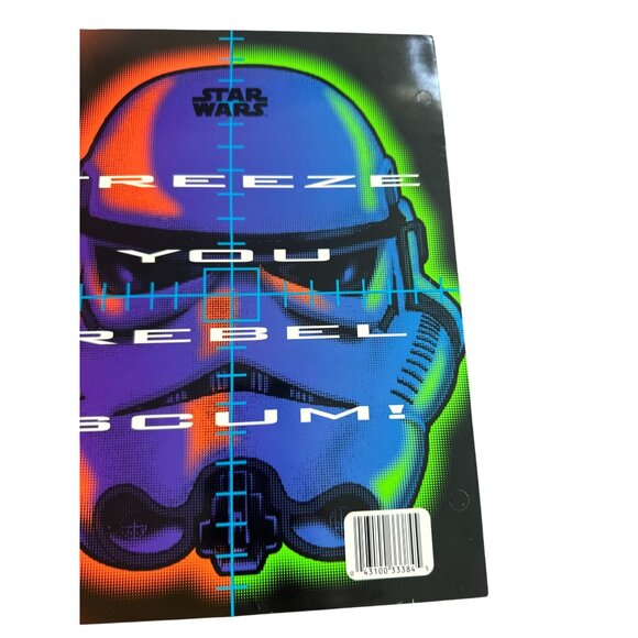 STAR WARS Lucasfilm Lot of 3 1996 Vintage Folders NEW - Picture 2 of 10